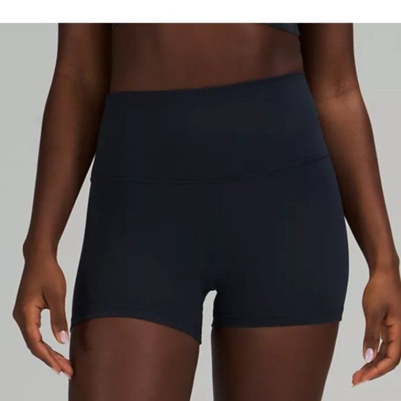 lululemon athletica Pants - Lululemon Align BIKE SHORT TRUE NAVY BLUE  Yoga High-Rise 4" Size 2 NWT
